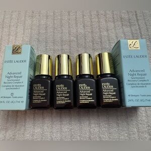 4 Estée Lauder Advanced Night Repair synchronized recovery complex ll, .24 oz ea